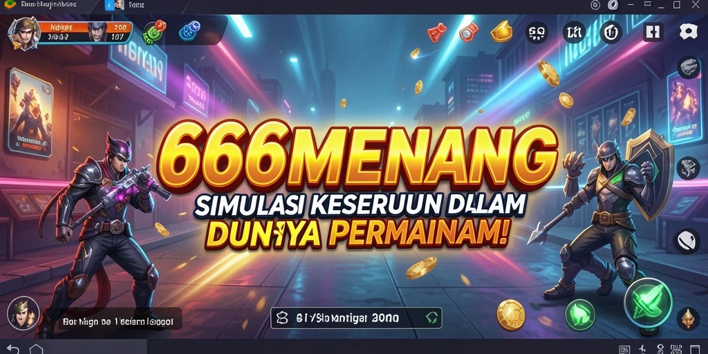 Tampilan gameplay menarik dari 666MENANG yang penuh strategi.