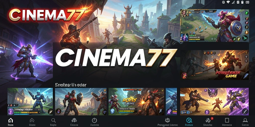 Screenshot dari gameplay CINEMA77 menampilkan taktik strategis yang mendebarkan.