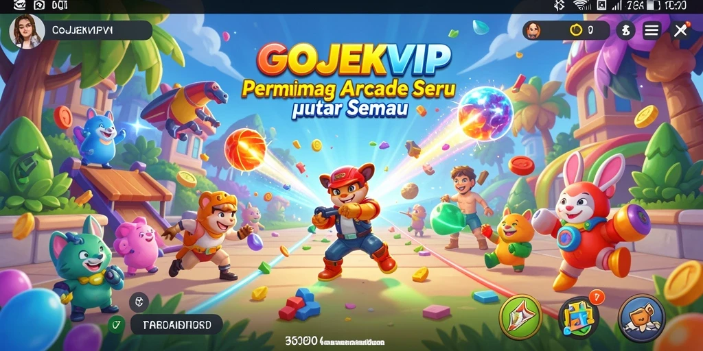 Screenshot gameplay menampilkan aksi seru dalam GOJEKVIP.