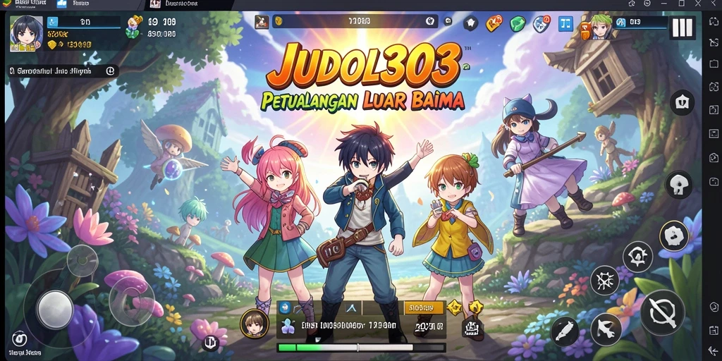 Tampilkan aksi memukau dalam gameplay JUDOL303 yang penuh warna.