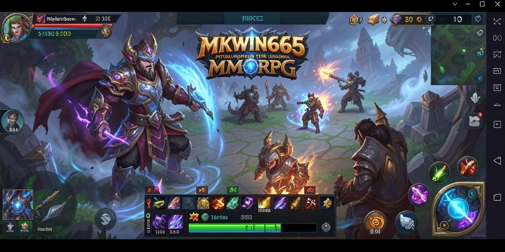 Tangkapan layar dari gameplay <strong>MKWIN666</strong> yang menampilkan petualangan multiplayer.
