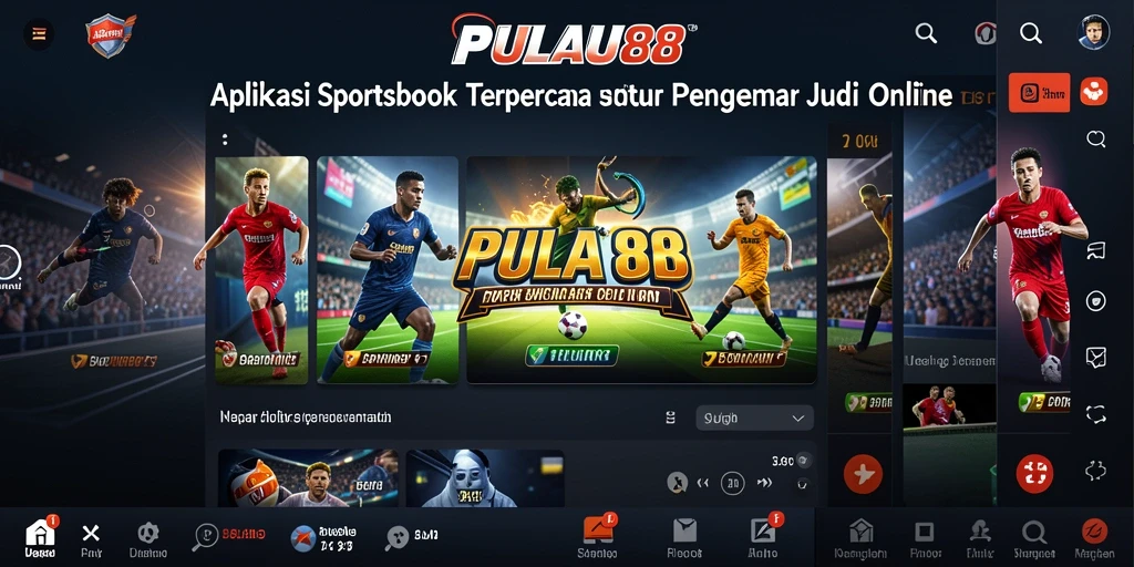Tampilan menarik dari gameplay PULAU88 dengan berbagai taruhan olahraga.