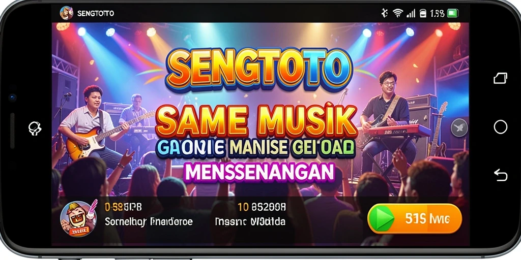 Screenshot menunjukkan keseruan gameplay Musik di SENGTOTO.