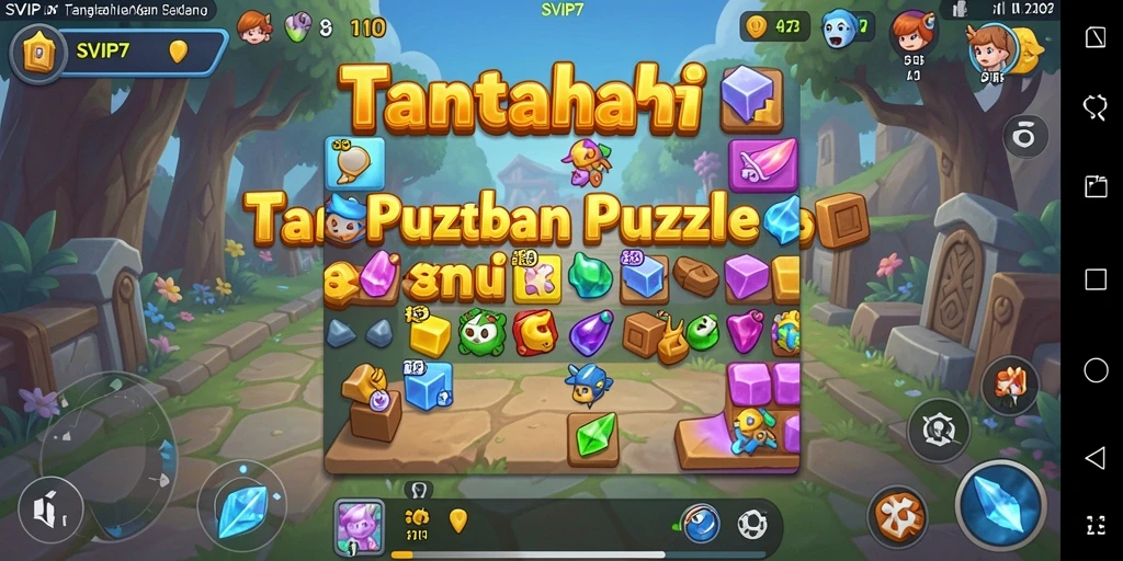 Tangkapan layar gameplay SVIP7 menunjukkan tantangan puzzle yang menarik.